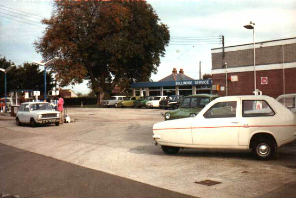 sellindge service station, early 1970